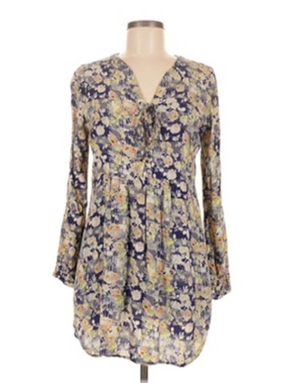Skies Are Blue Floral Tunic